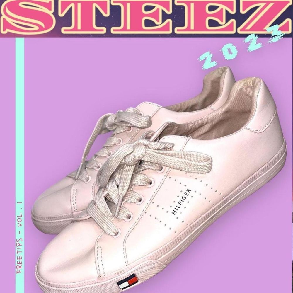 Tommy Hilfiger Pastel Pink Sneakers